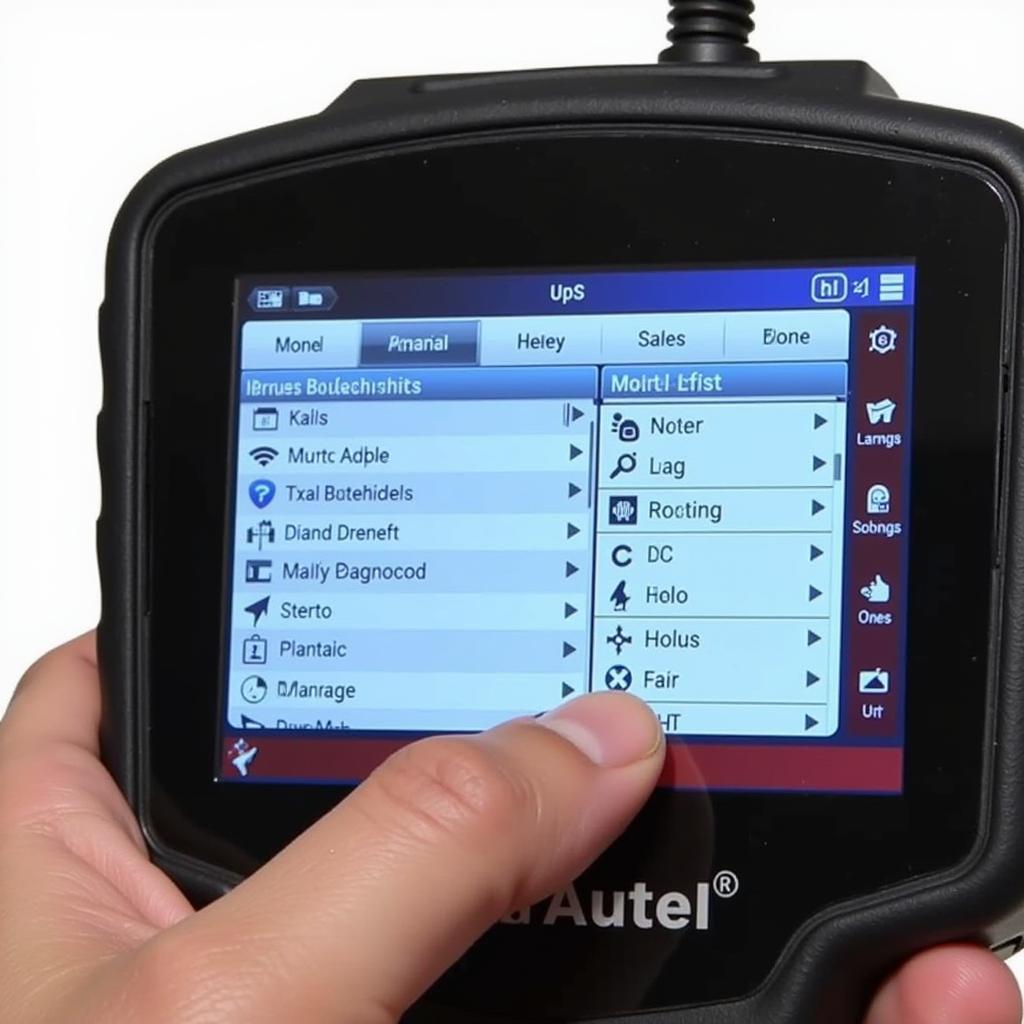 Interface utilisateur intuitive de l'Autel Bouddhiste