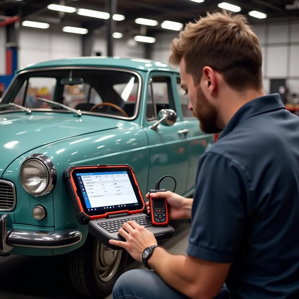 Diagnostic Autel pour voiture ancienne à Lyon