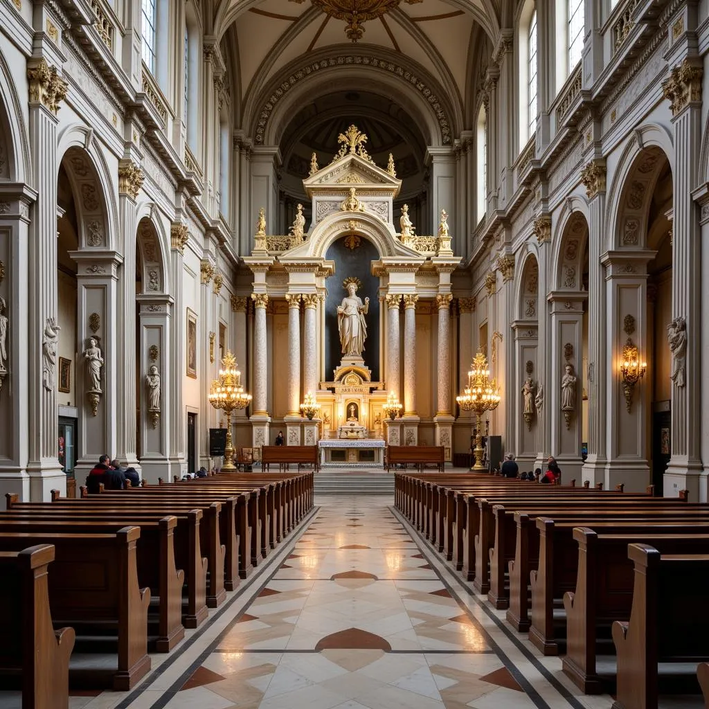 Autel de l'église Saint-Sulpice à Paris