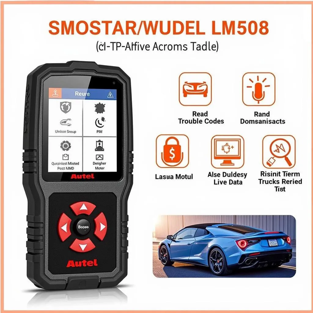 Autel LM508 - Scanner automobile