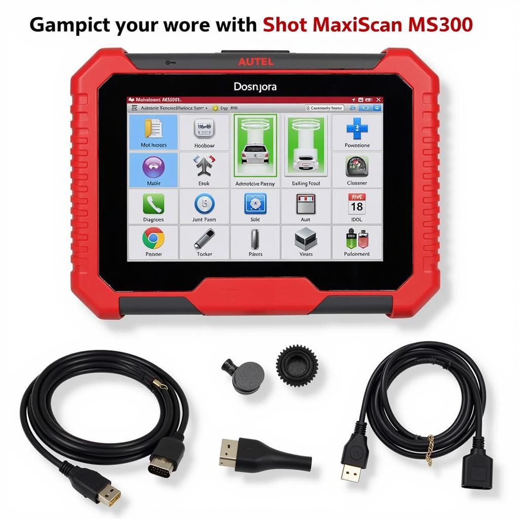 Autel MaxiScan MS300 Outil de Diagnostic OBDII et CAN