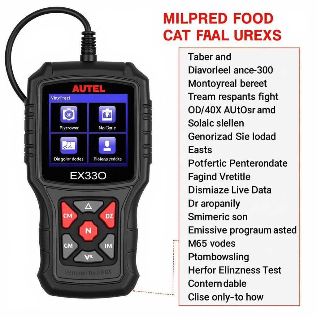 Utiliser le Autel MaxiScan MS300 pour diagnostiquer un véhicule