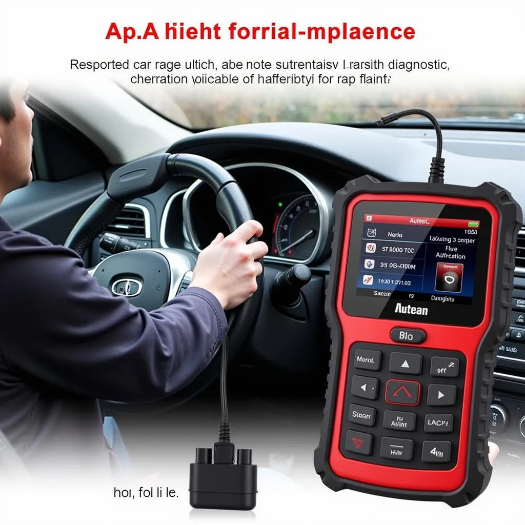 Autel MK808 Diagnostic Complet