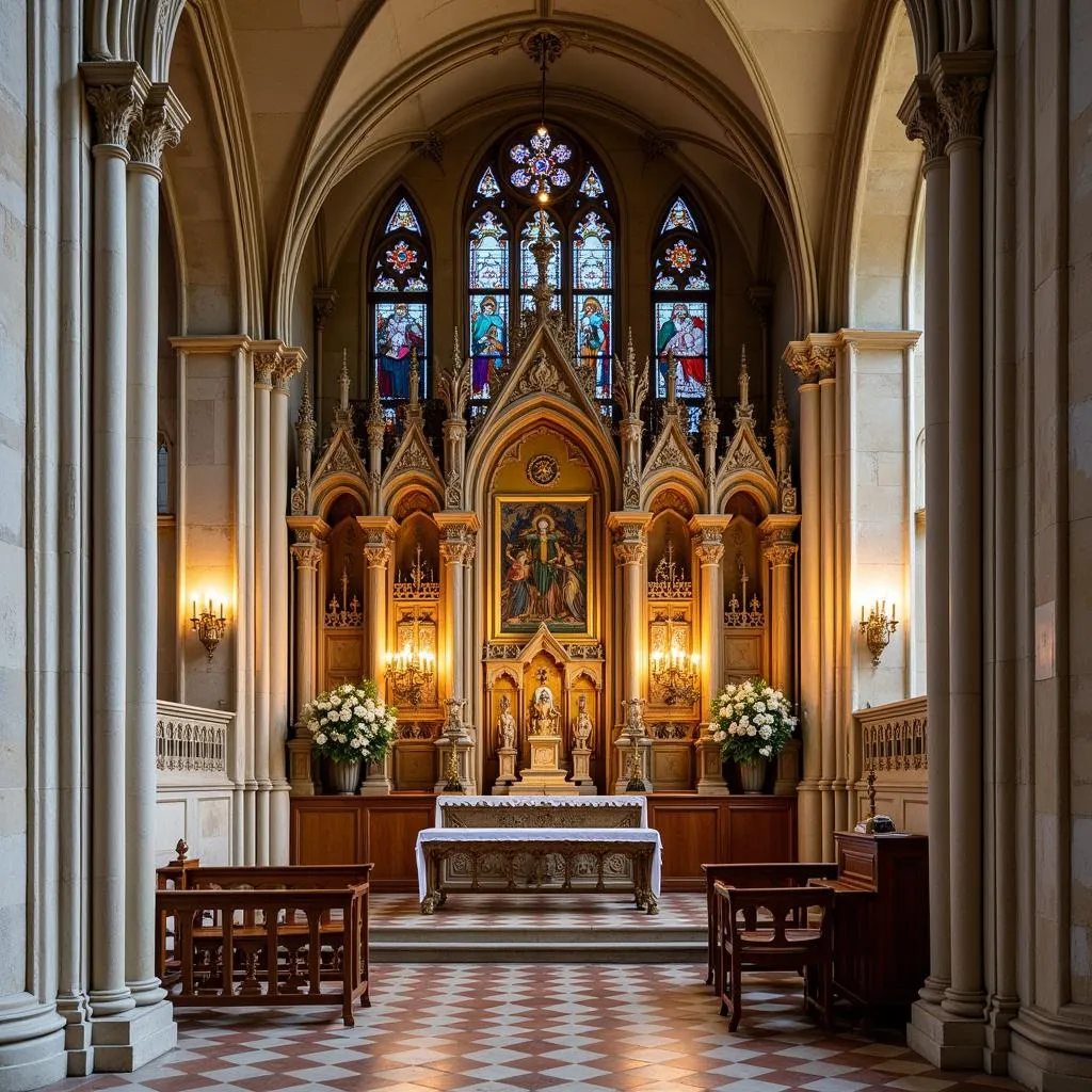 Autel paroissial de la cathédrale de Rodez