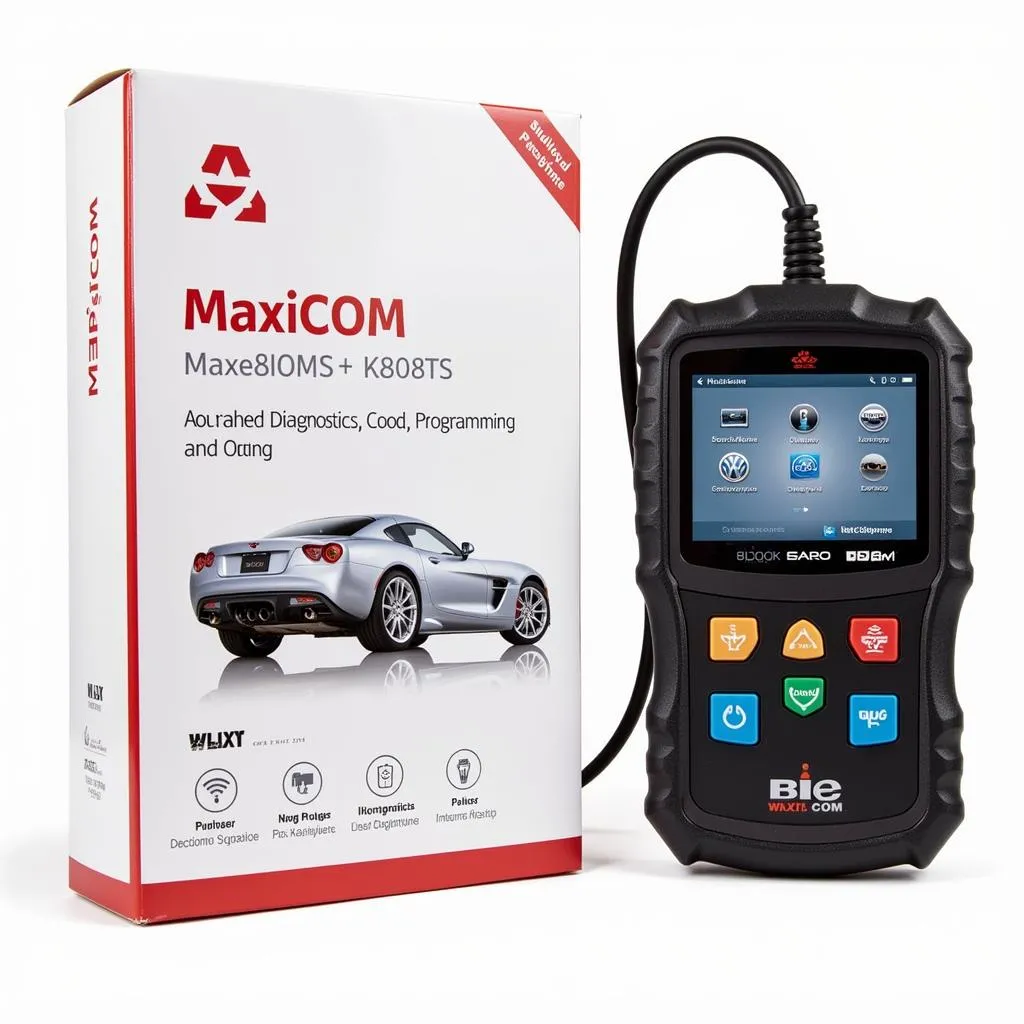 Autel MaxiCOM MK808TS : outil de diagnostic avancé pour les professionnels