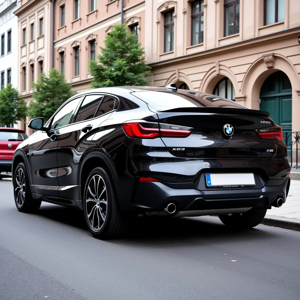 BMW X2 Vue Latérale