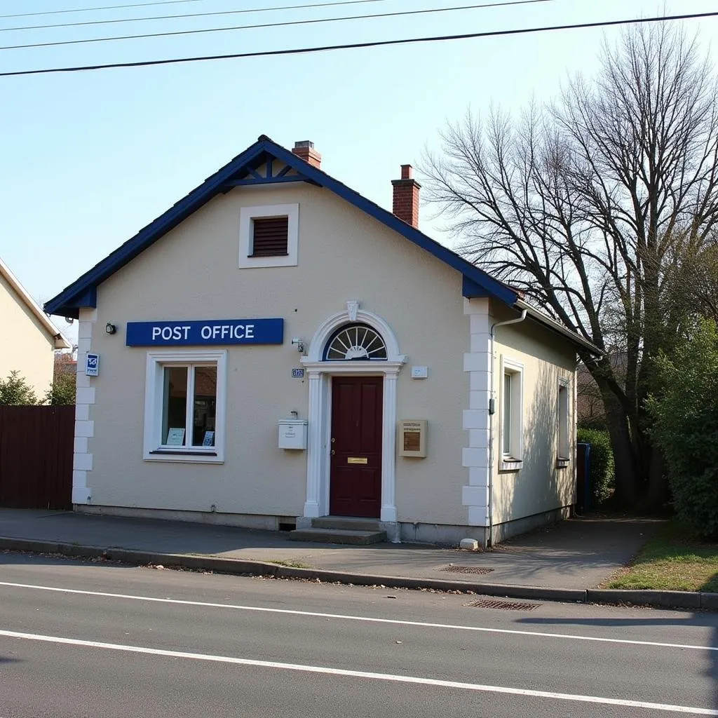 Bureau de poste à St Laurent des Autels