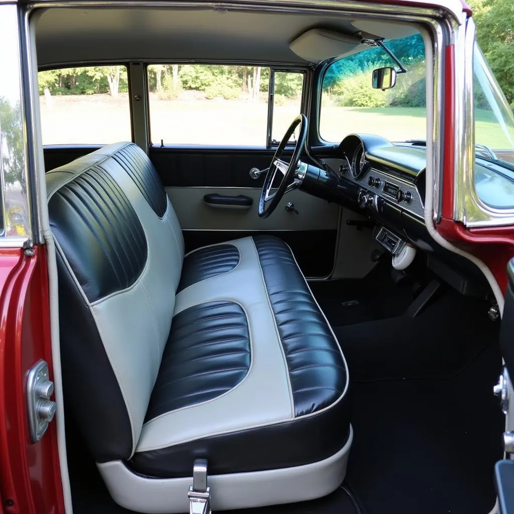 Intérieur Chevrolet Bel Air 1957