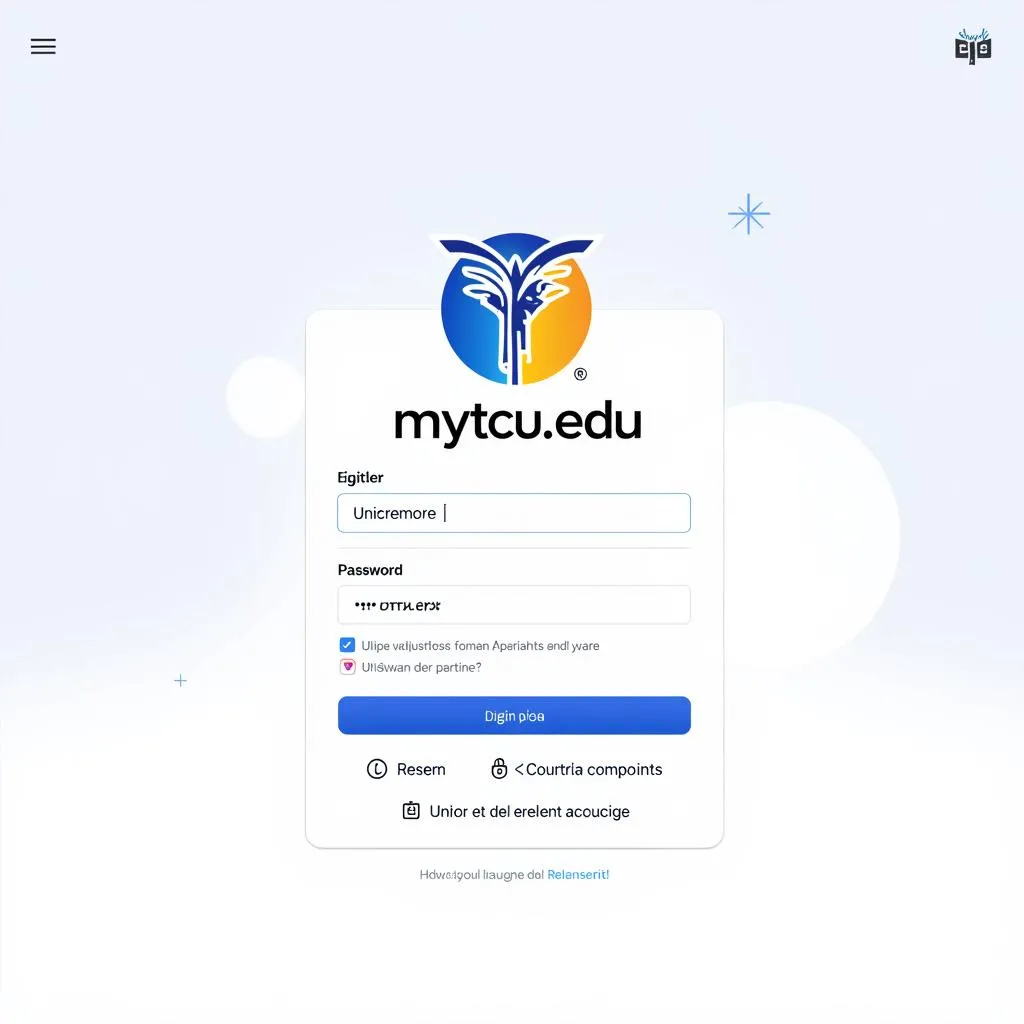 Connexion au portail étudiant mytcu.edu