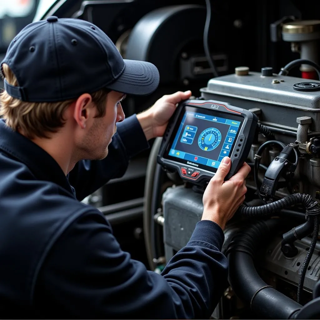 Diagnostic électronique d'un moteur Cummins