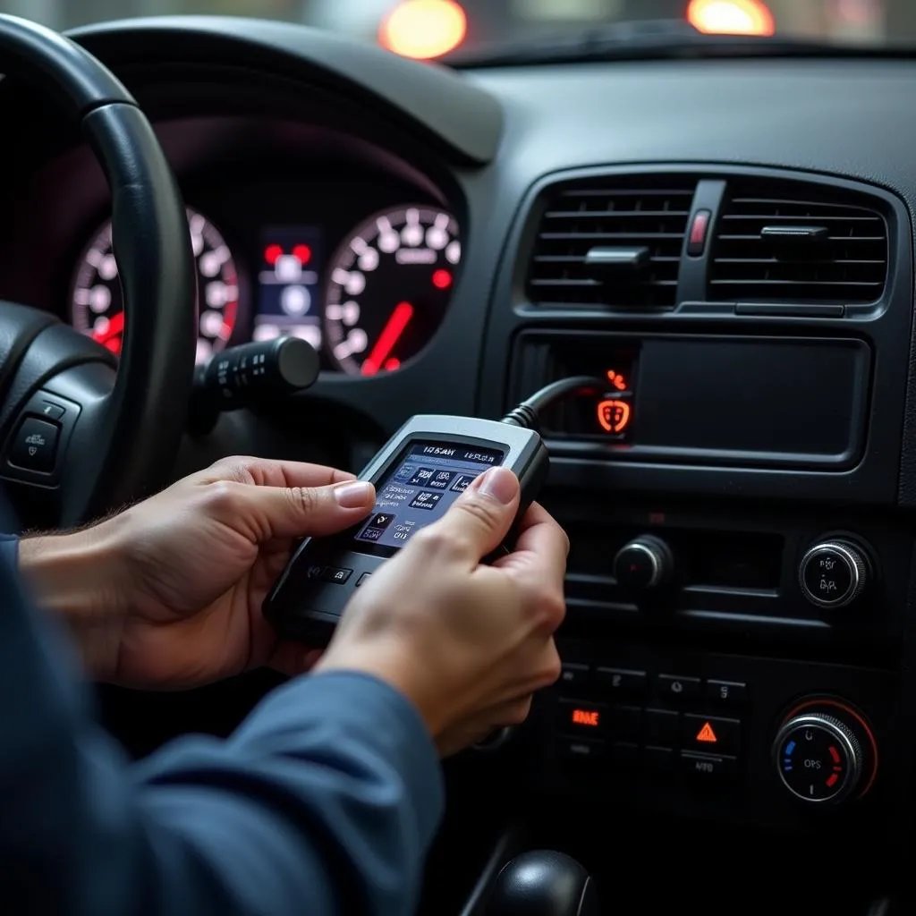 Diagnostic électronique d'une voiture européenne