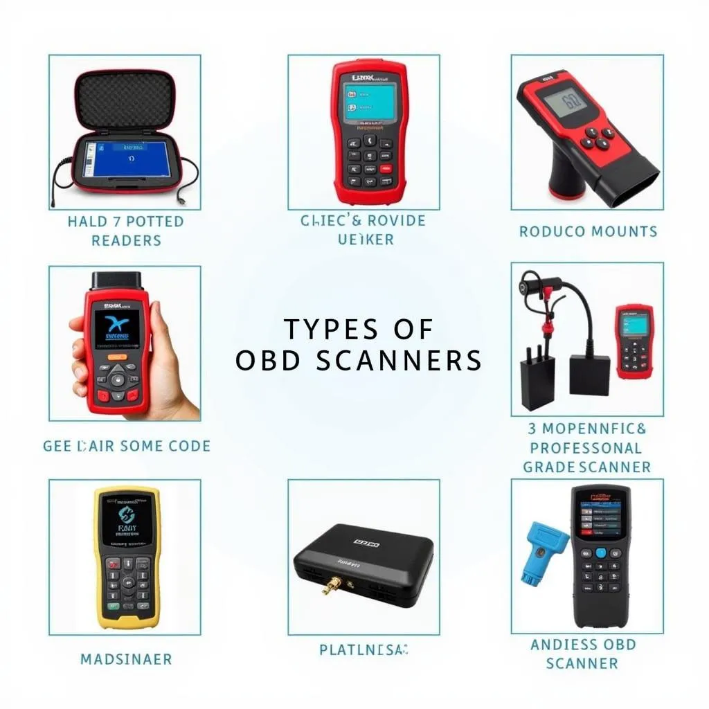 Différents Types de Scanners OBD pour Voiture