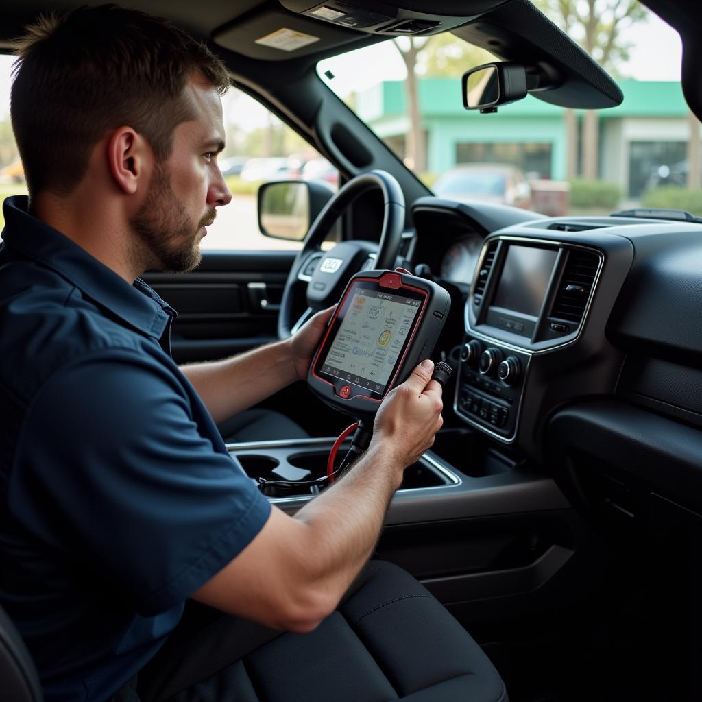 Diagnostic Dodge Ram 2019 avec Autel