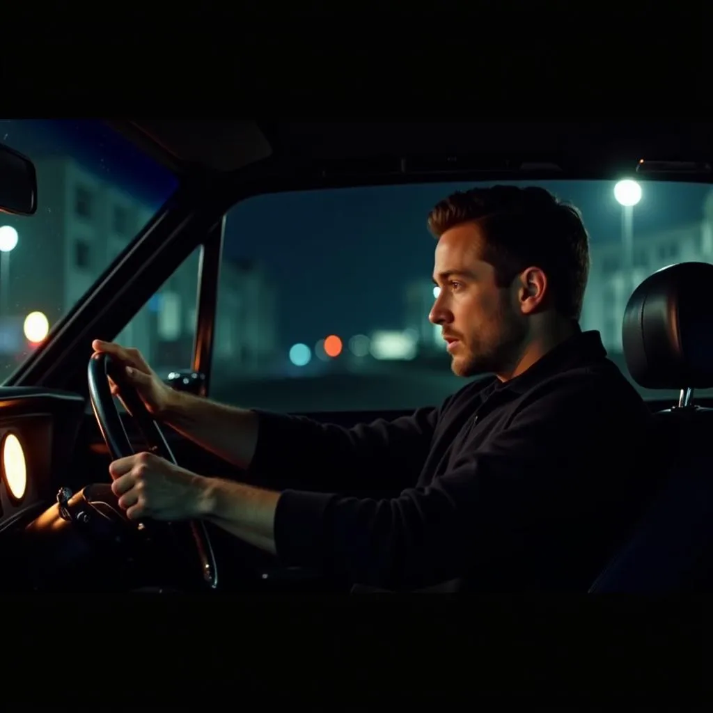 Ryan Gosling au Volant dans Drive