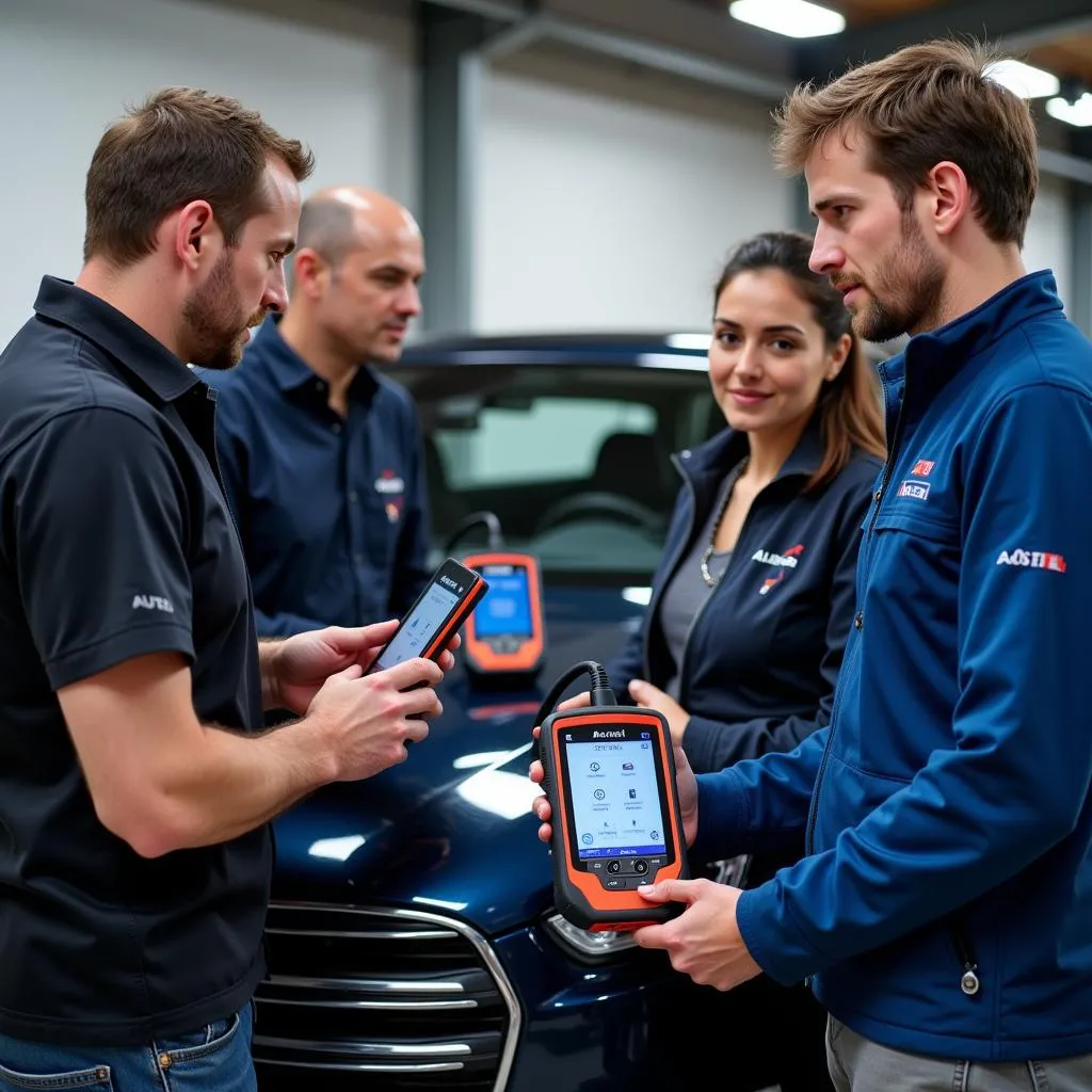 Équipe d'experts Autel France en diagnostic automobile