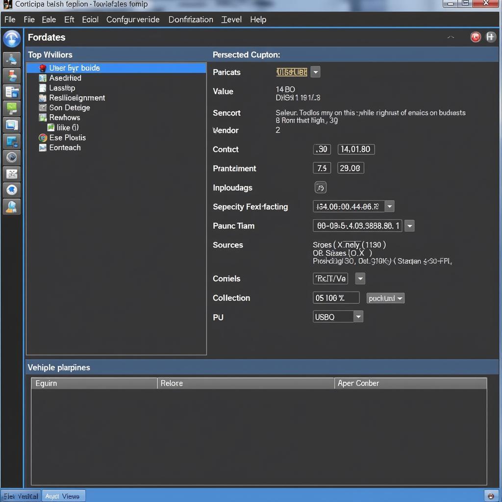 Logiciel Forscan pour la configuration des paramètres du véhicule