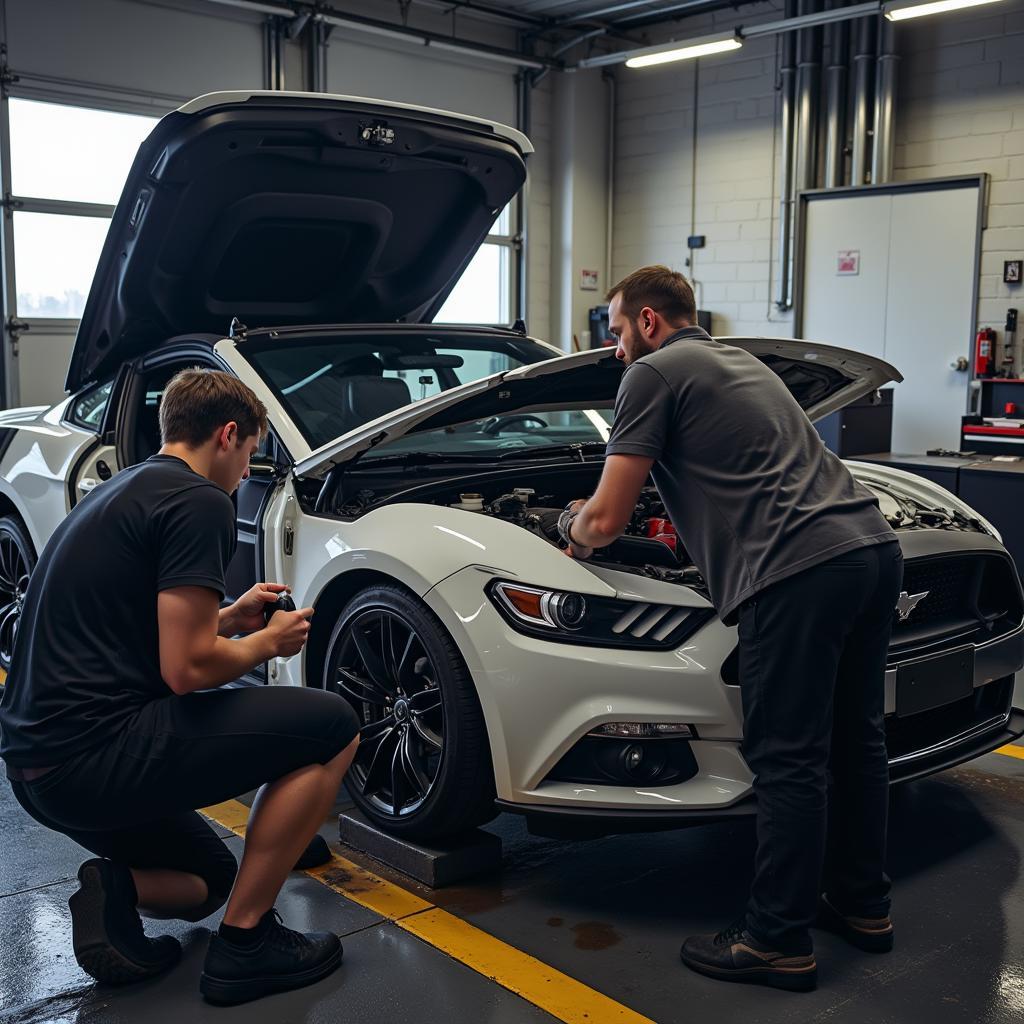 Garage automobile