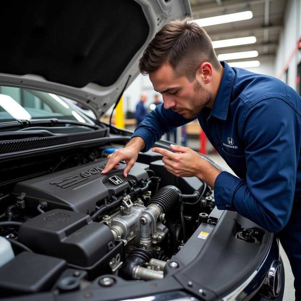 Maintenance d'une Honda Civic