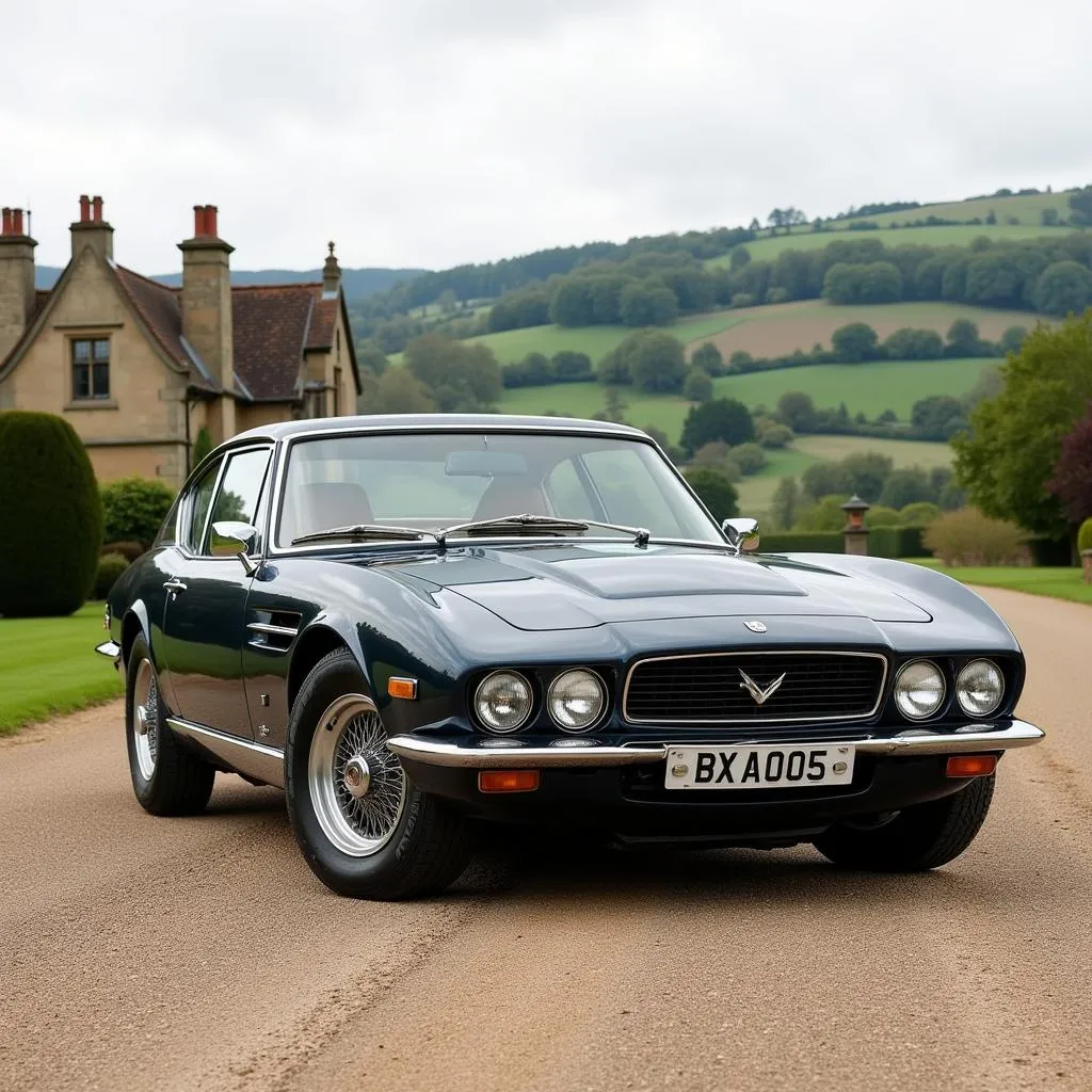 Vue Extérieure d'une Jensen Interceptor Classique