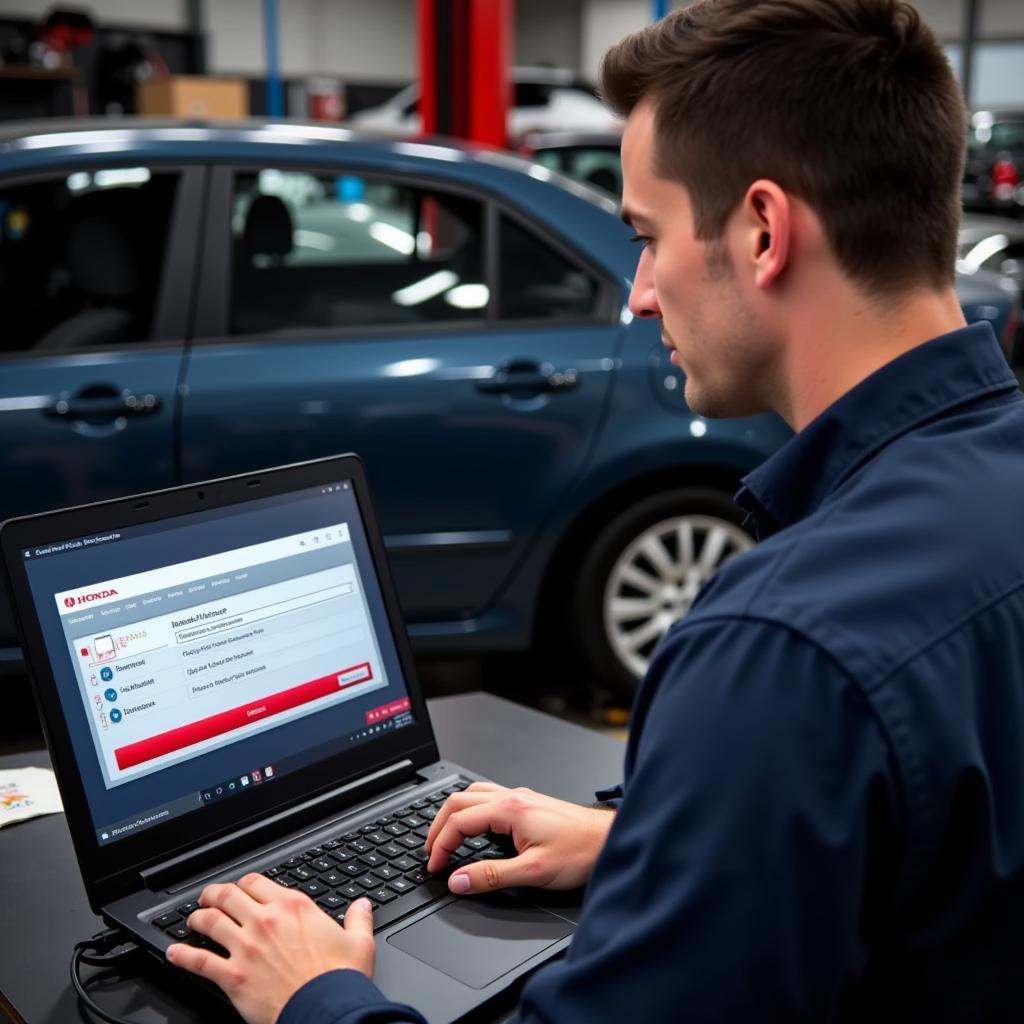 Logiciel de programmation Honda pour professionnels