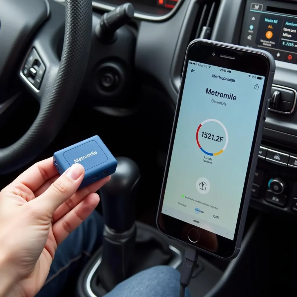 Connexion du port OBD Metromile