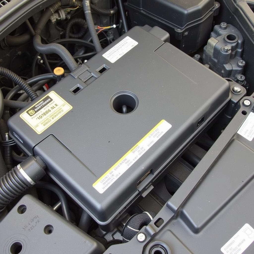 Module de commande du groupe motopropulseur (PCM) sur un Nissan Altima 2011