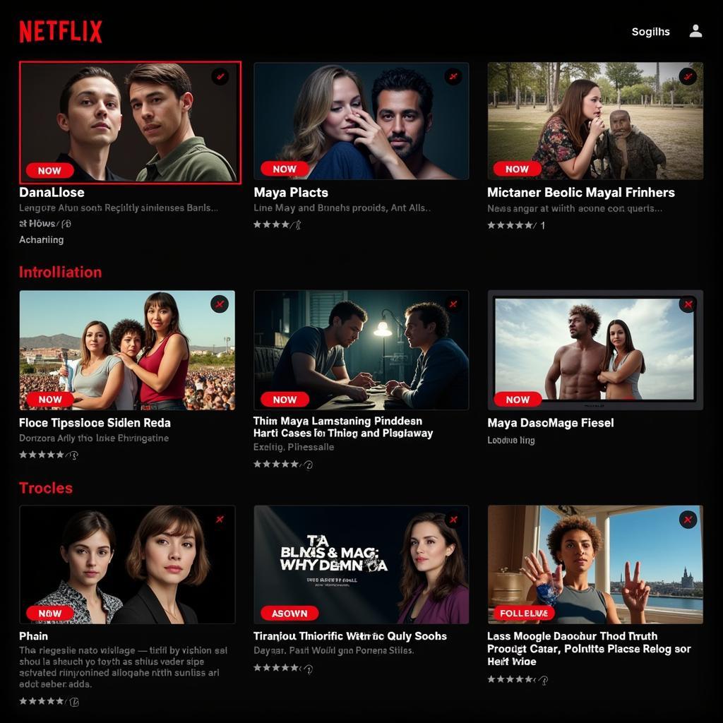 Films et séries Netflix avec Maya