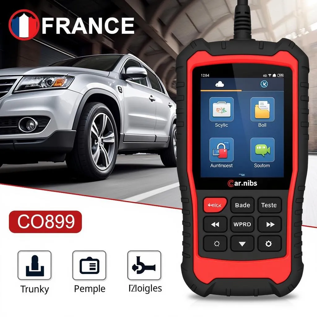 Outil de diagnostic OBD Car CO899