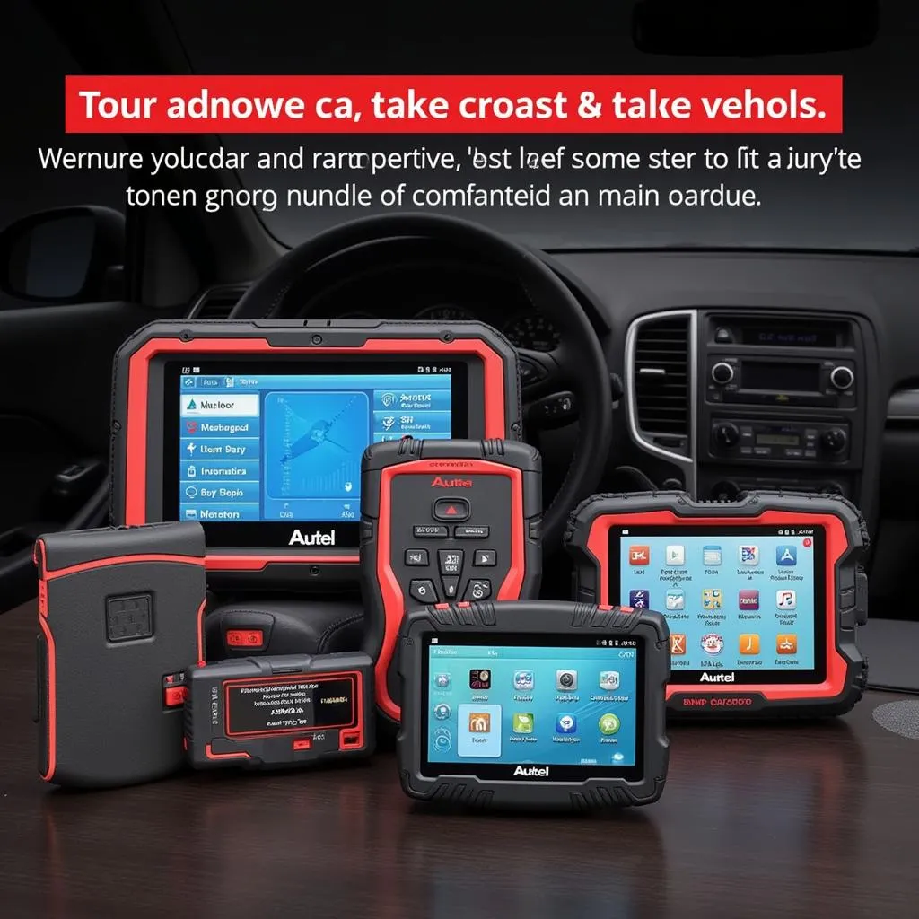 Outils de diagnostic automobile Autel