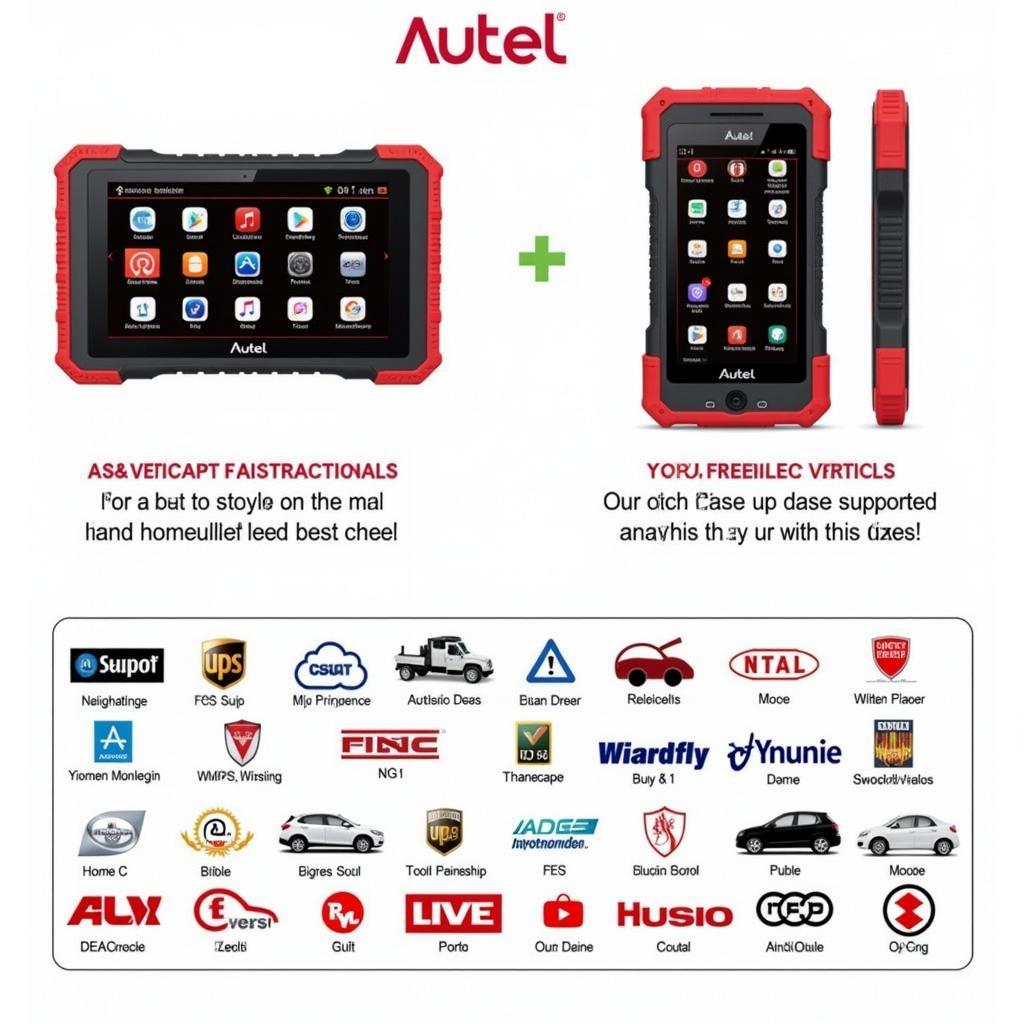 Outils de diagnostic Autel DC pour professionnels de l'automobile