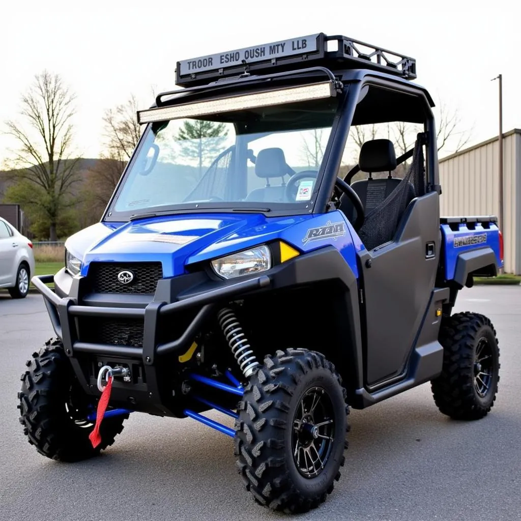 Polaris Razor 2016 équipé d'accessoires