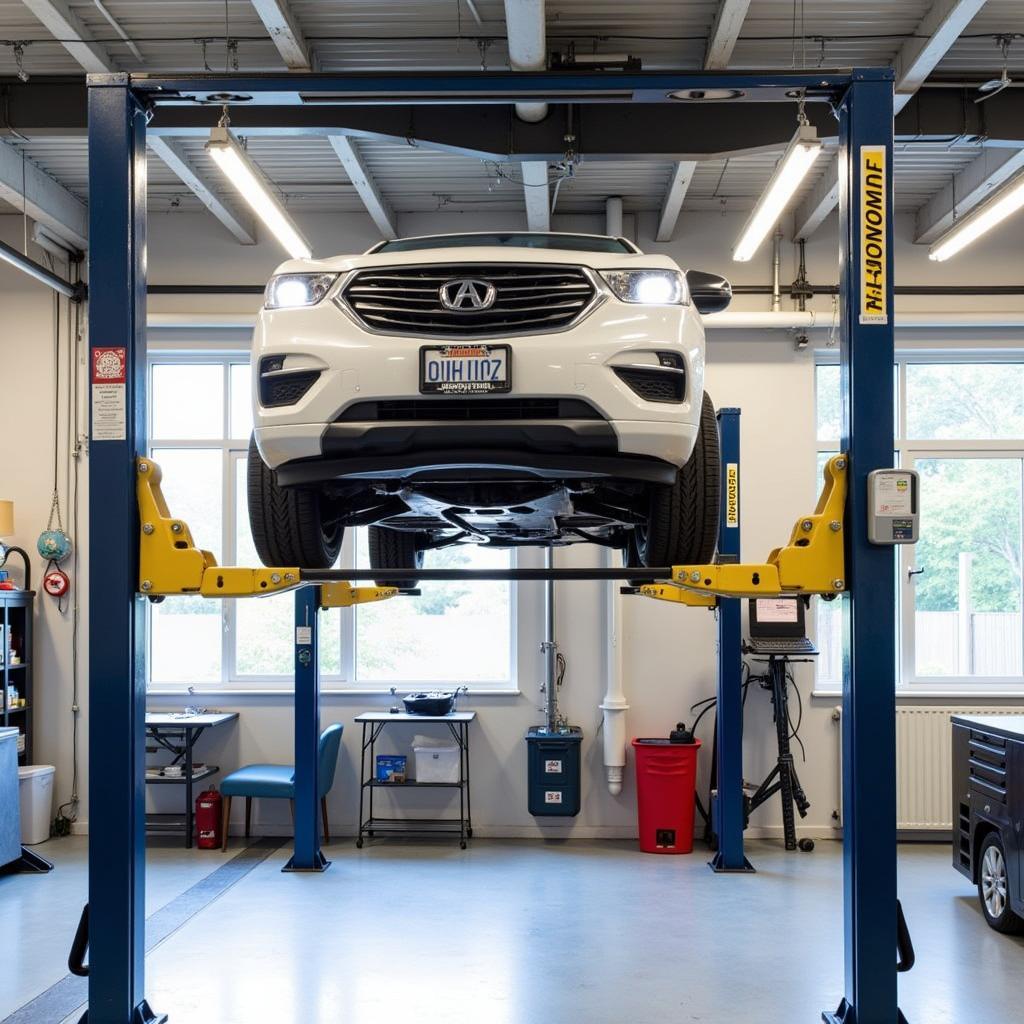 Ponts élévateurs pour garages