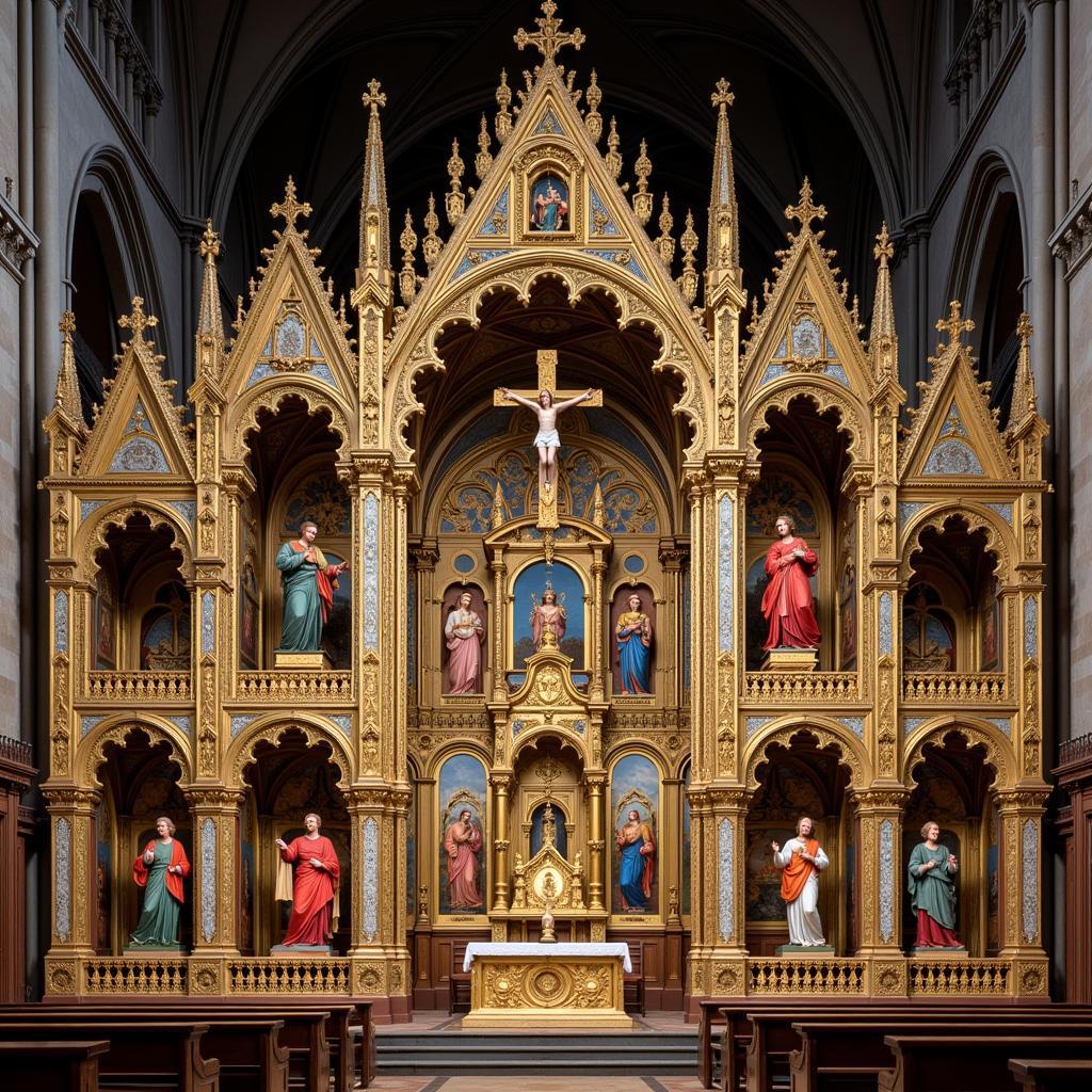 Le Retable du Maître-Autel de Notre-Dame de Paris