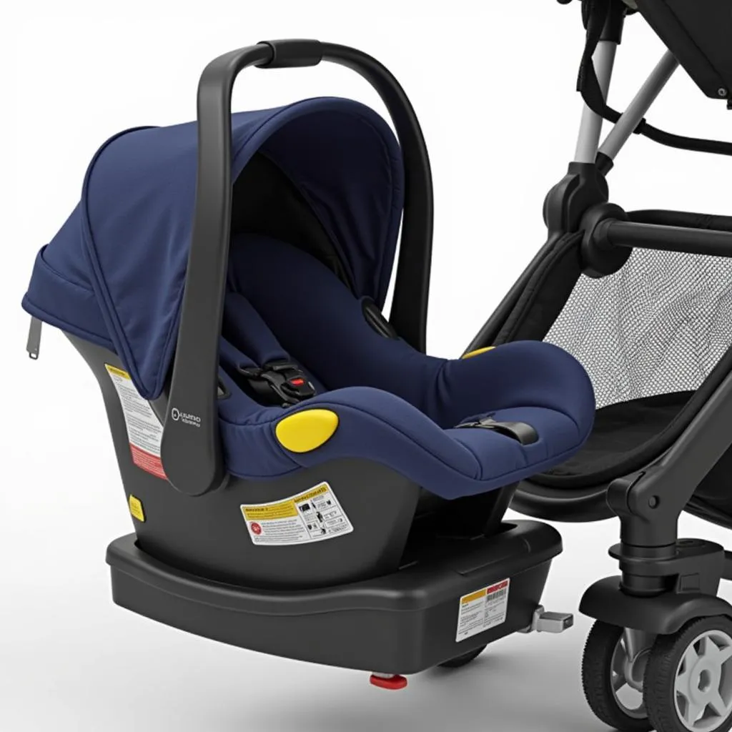 Siège auto bébé compatible poussette