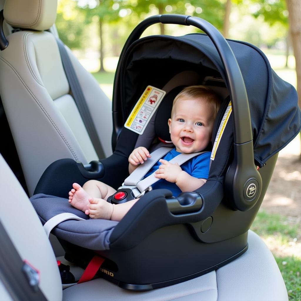 Siège auto groupe 0+ pour bébé