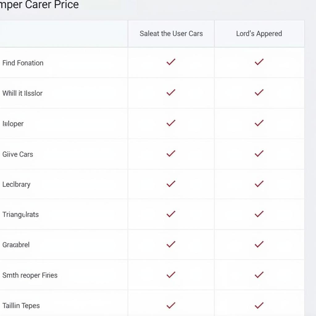 Comparatif des Voitures d'Occasion