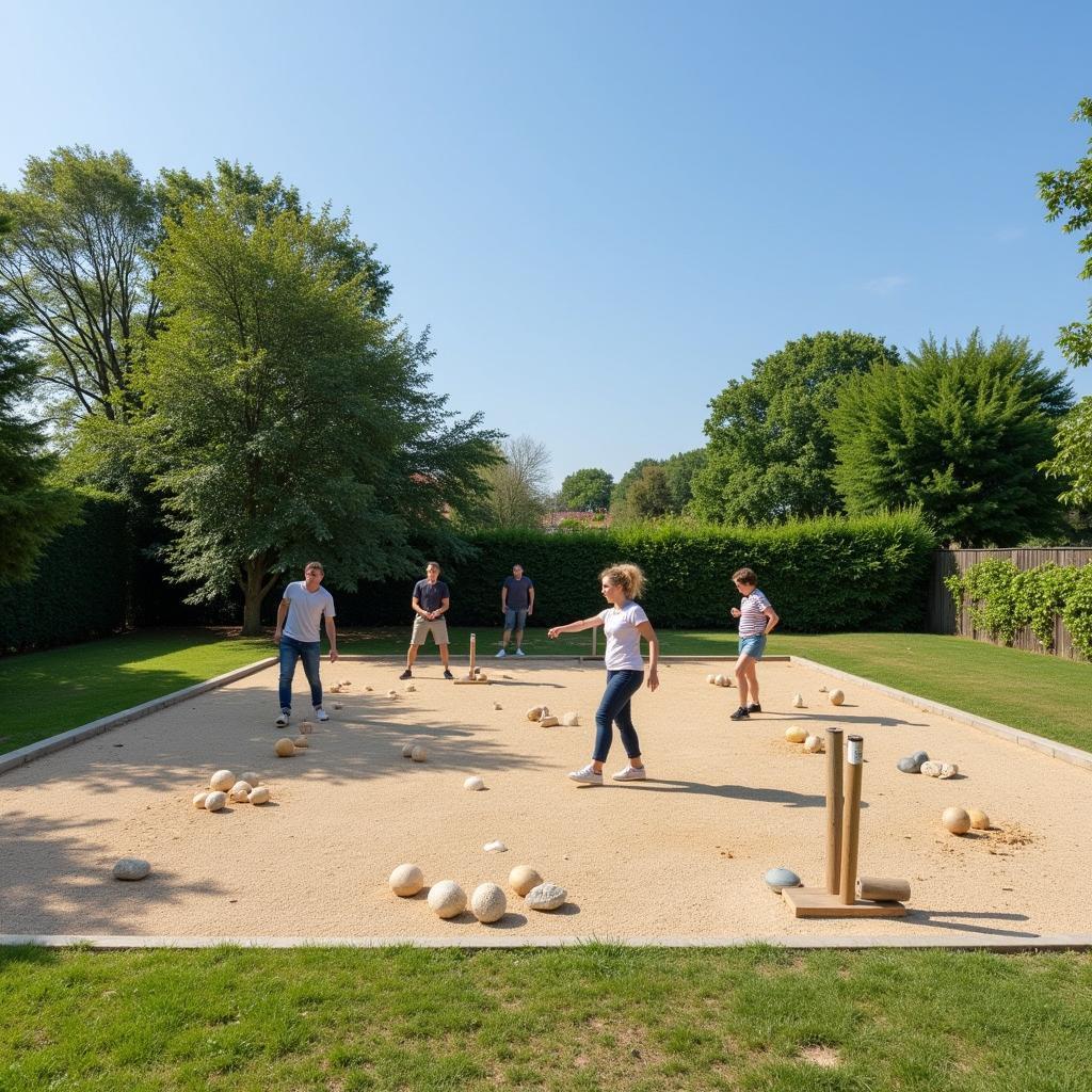 Terrain de Pétanque à Beaumont-les-Autels