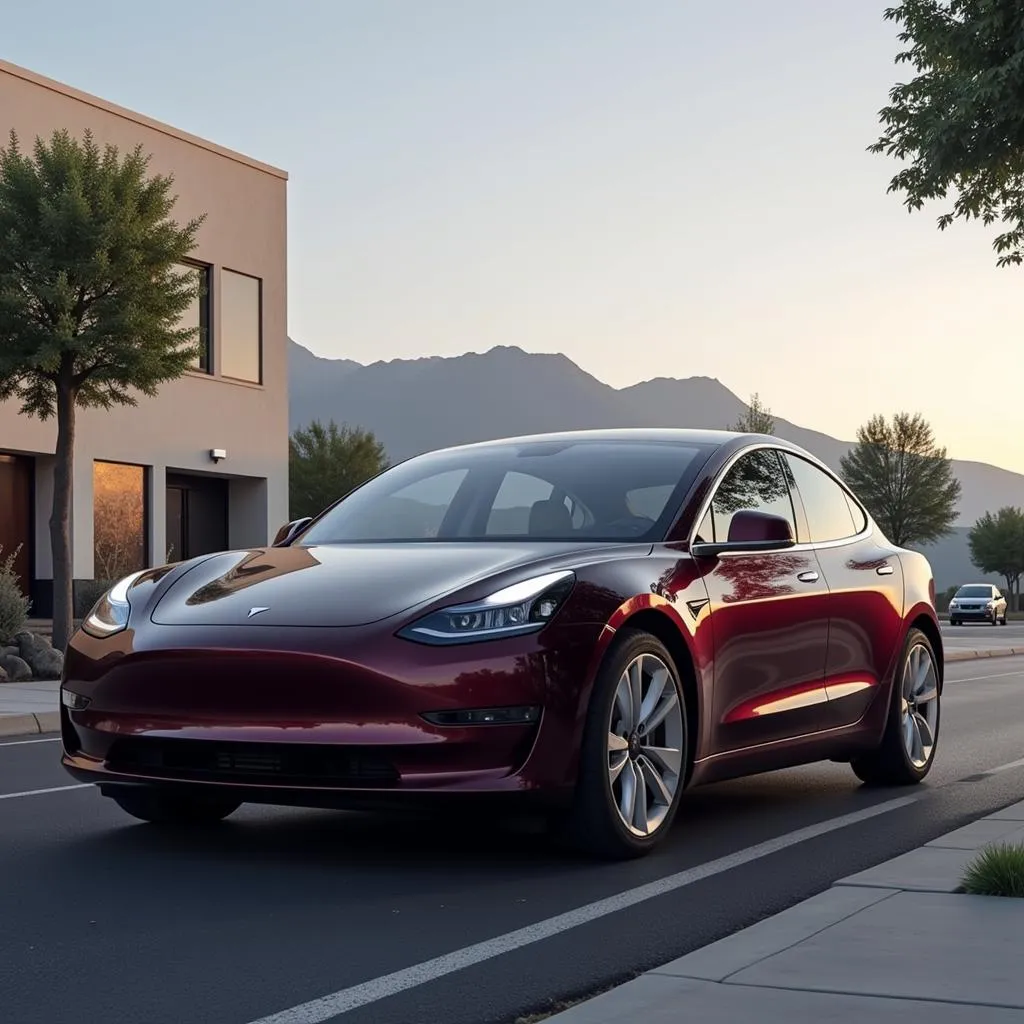 Voiture électrique avec une autonomie impressionnante