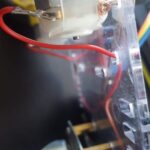 Connecting wires to DC motor pins