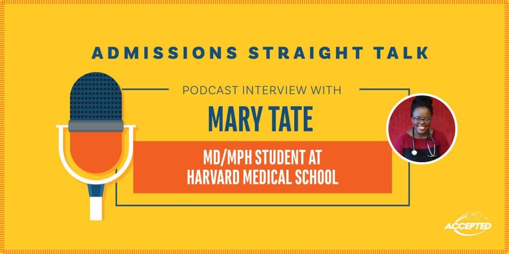 Mary Tate MD MPH Student Harvard Med School