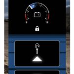 Screenshot of Warn winch remote app interface