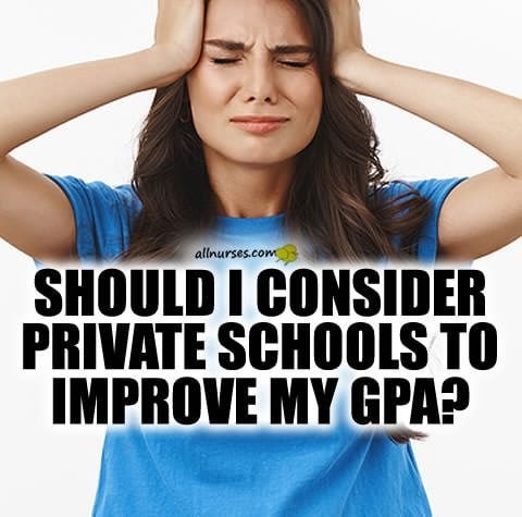 Worried about GPA for nursing school? Private nursing programs admission factors are considered.